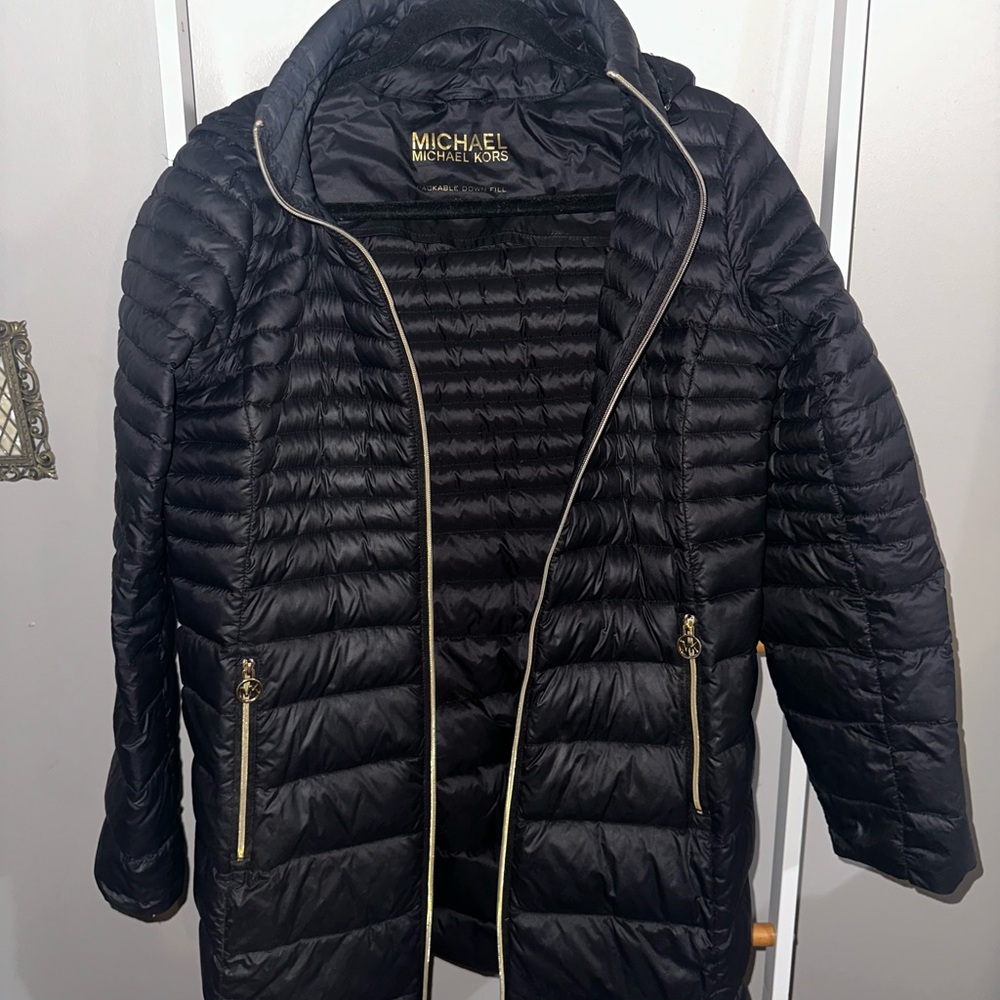 Michael Kors Black Puffer Jacket
